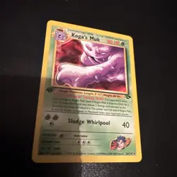 Koga's Muk #26/132, 1st Edition Gym Challenge Rare Non-Holo, 2000 Vintage, NM - Image 3