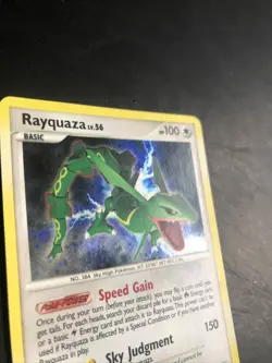 Rayquaza - 14/146 Legends Awakened Pokemon Card Holo Rare LP - Image 4