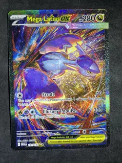 ✅Pokemon TCG Mega Latias ex 181/132 SIR Mega Evolution Pack Fresh English NM🇺🇸 - Image 1