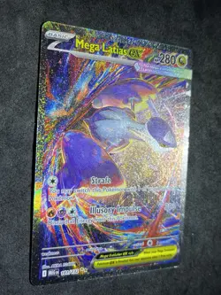 ✅Pokemon TCG Mega Latias ex 181/132 SIR Mega Evolution Pack Fresh English NM🇺🇸 - Image 3