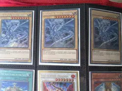 x3 BLUE-EYES WHITE DRAGON 1ST EDITION SECRET RARE (ALT) MVP1-ENS55 NM Yu-Gi-Oh! - Image 1