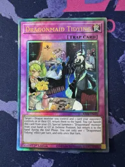YU-GI-OH! - Dragonmaid Tidying - RA04-EN102 - Ultimate Rare - 1.Auflage - Image 1