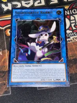 YUGIOH! Silhouhatte Rabbit OP27-EN002 Ultimate Rare OTS Tournament Pack 27 NM - Image 1