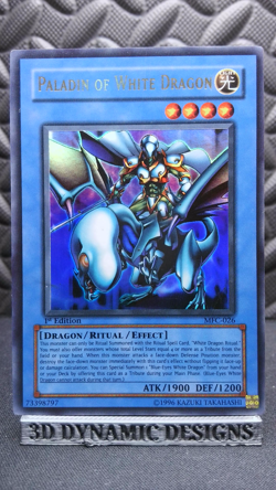 | Yugioh Paladin of White Dragon MFC-026 1st Edition Ultra Rare HP ?? | - Image 1