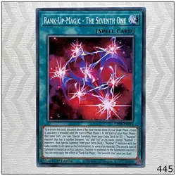 Rank-Up-Magic - The Seventh One - LED9-EN014 - Common 1st Edition Yugioh - Image 1