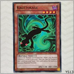 Kagetokage - YS13-EN016 - Common 1st Edition Yugioh - Image 1