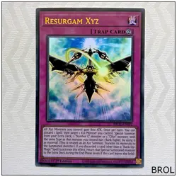 Resurgam Xyz - BROL-EN092 - Ultra Rare 1st Edition Yugioh - Image 1