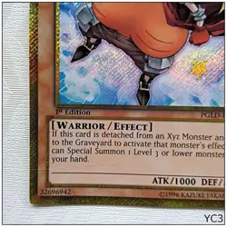Big Belly Knight - PGLD-EN004 - Gold Secret Rare 1st Edition Yugioh (B) (YC3) - Image 2
