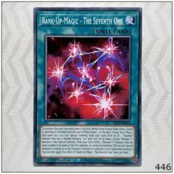 Rank-Up-Magic - The Seventh One - LED9-EN014 - Common 1st Edition Yugioh - Image 1