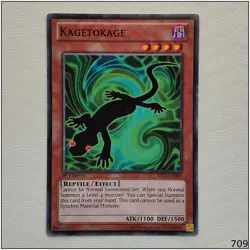 Kagetokage - SP13-EN009 - Starfoil Rare 1st Edition Yugioh - Image 1
