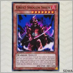 Great Shogun Shien - SDWA-EN009 - Common 1st Edition Yugioh - Image 1