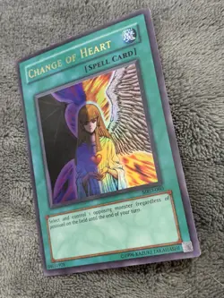Yugioh Change of Heart | Ultra Rare MRD-060 | Unlimited | Metal Raiders Nm - Image 3