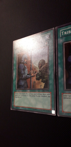 Yu-Gi-Oh! 3x Tribut, SRL-G034/DB1-DE019, Common, 1./2.Auflage, Deutsch, GD/GD/PL - Image 2