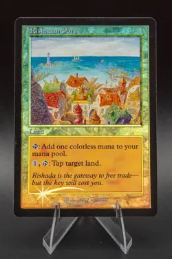Rishadan Port: 1999 Magic the Gathering - Mercadian Masques Foil - Image 1