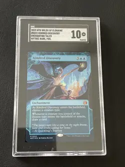 FOIL SHOWCASE KINDRED DISCOVERY from WOT - SGC 10 Gem Mint - Magic the Gathering - Image 1