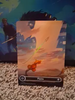 x1 Plains FULL ART BASIC LAND FOIL EOE Edge of Eternities MTG 262 M/NM 1x - Image 1