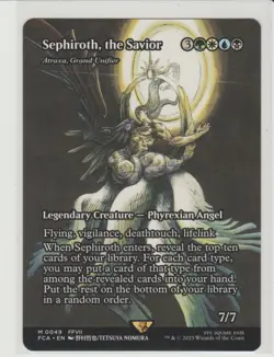 Sephiroth, the Savior - Showcase Mythic MtG Card FCA 49 - Image 1