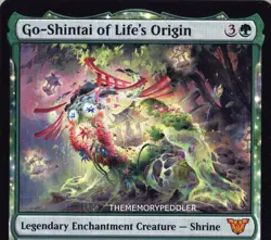 MTG Kamigawa Neon Dynasty Commander M Go-Shintai of Life's Origin #037 NM/MT - Image 1