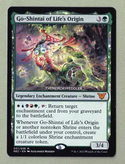 MTG Kamigawa Neon Dynasty Commander M Go-Shintai of Life's Origin #037 NM/MT - Image 2