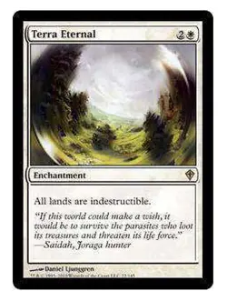 Terra Eternal Worldwake Regular - MTG RARE VINTAGE - Image 1