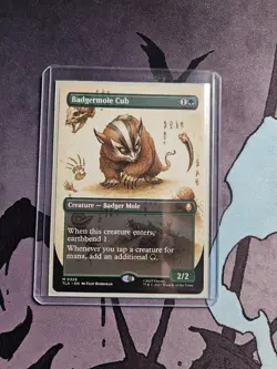Badgermole Cub [Extended Art] - MTG Near Mint English Card - Image 2