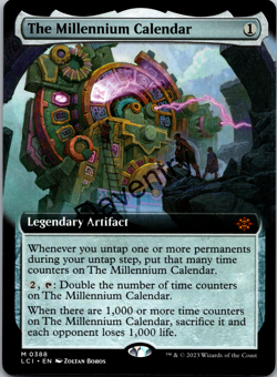 The Millennium Calendar (Extended Art) (0388) The Lost Caverns of Ixalan Regular - Image 1