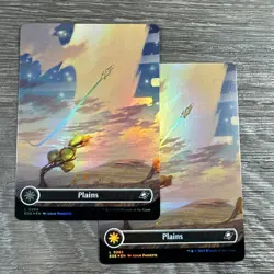 [X2] Plains (Borderless Foil) #262 NM/MINT Edge of Eternities EOE MTG Magic - Image 1