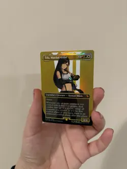 Tifa, Martial Artist (Borderless) Commander: Final Fantasy Foil - Image 1
