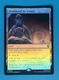 Abandoned Air Temple Avatar: The Last Airbender Foil - Image 1