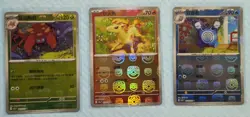 x6 Pokemon 151 Chinese Sv2A F - Masterball Holo Lot - Image 1
