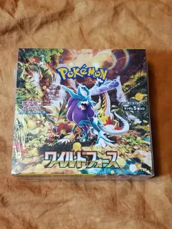 Japanese Pokemon - Scarlet & Violet - Wild Force sv5K Booster Box Factory Sealed - Image 1