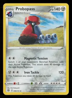 Probopass SWSH09: Brilliant Stars #099/172 Uncommon Pokemon Card - Image 1