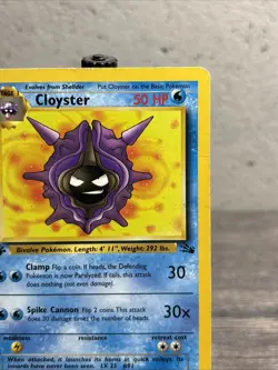 Cloyster 32/62 Fossil Regular Uncommon-1st Edition-Pokemon TCG-Fast Shipping-LP - Image 3