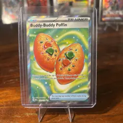 Buddy-Buddy Puffin 167/132 Mega Evolution Full Art Trainer Pokemon TCG NM - Image 1