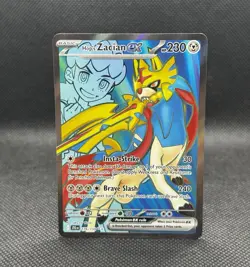 Pokemon TCG Hop's Zacian ex - 176/159 - SV09: Journey Together (JTG) - Image 1