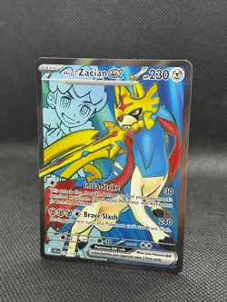Pokemon TCG Hop's Zacian ex - 176/159 - SV09: Journey Together (JTG) - Image 2