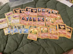 Pokemon Card Lot - 300+ WOTC Cards! Base Set, Jungle & Fossil 1998-2000 - Image 4