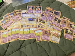 Pokemon Card Lot - 300+ WOTC Cards! Base Set, Jungle & Fossil 1998-2000 - Image 5
