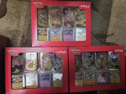 3 - Pokemon TCG: Scarlet & Violet 151 Mini Tins 4- Pack + 4 PROMO CARDS - - Image 1