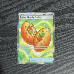 Buddy-Buddy Poffin Ultra Rare 167/132 Me01: Mega Evolution POKEMON NEAR MINT - Image 1