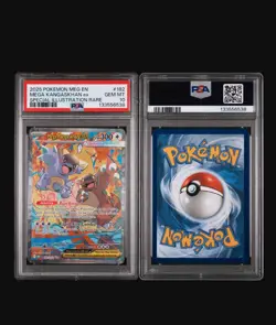 2025 POKEMON MEG EN-MEGA EVOLUTION #182 MEGA KANGASKHAN EX PSA 10 - Image 3