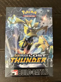 Pokemon 2018 Sun and Moon Lost Thunder Build & Battle Box Sealed - Image 1