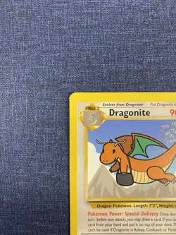 Pokemon the First Movie - Dragonite - Black Star Promo #5 WOTC 1999 LP - Image 2