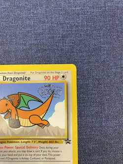 Pokemon the First Movie - Dragonite - Black Star Promo #5 WOTC 1999 LP - Image 3