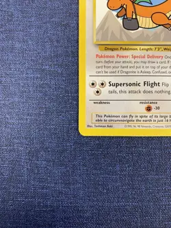 Pokemon the First Movie - Dragonite - Black Star Promo #5 WOTC 1999 LP - Image 5