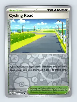 Cycling Road SV: Scarlet & Violet 151 Uncommon Reverse Holo 157/165 Pokemon Card - Image 1