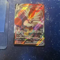 Pokemon TCG Cinderace VMAX Rebel Clash 036/192 Holo Ultra Rare - Image 1