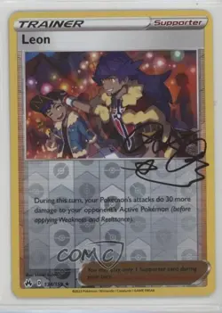 Leon Reverse Foil Pokemon Sword & Shield Crown Zenith #134 - Image 1