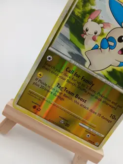 Minun 34/95 - Unleashed - Uncommon Reverse Holo LP Pokemon Card, 2010 - Image 3