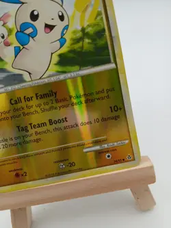 Minun 34/95 - Unleashed - Uncommon Reverse Holo LP Pokemon Card, 2010 - Image 4